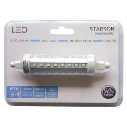 LAMPARA LED R7S 118mm 12W...
