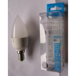 LAMPARA VELA LED PROF 7W...