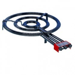 PAELLERO GAS 3 FUEGOS 64CM...