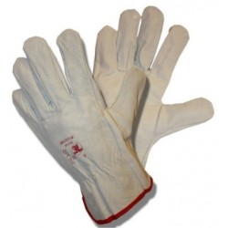 GUANTE CABRITILLA BLANCO...